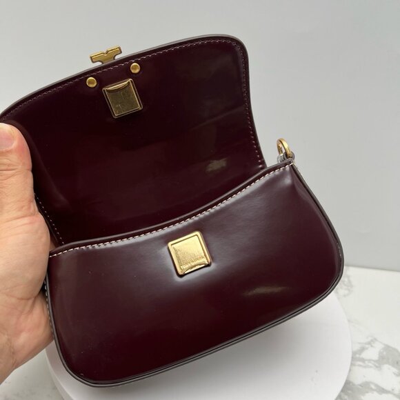 Tory Burch Double T Logo Flap Shoulder Tote - Picture 7 of 9